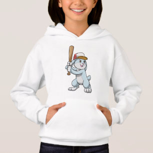 Kanin i Baseball med Baseball fladdermus T Shirt