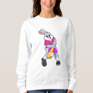 Kanin i Baseball med Baseball fladdermus T Shirt