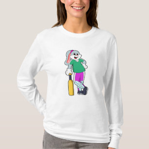 Kanin i Cricket med Cricket fladdermus T Shirt