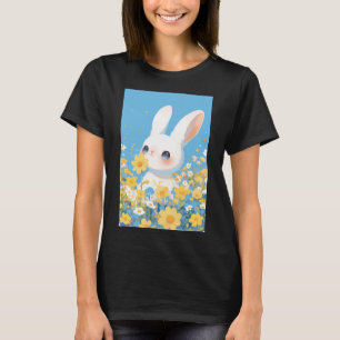 Kanin i den soliga ängen t shirt