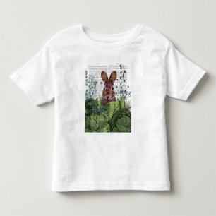 Kanin i ett kaninplåster t shirt