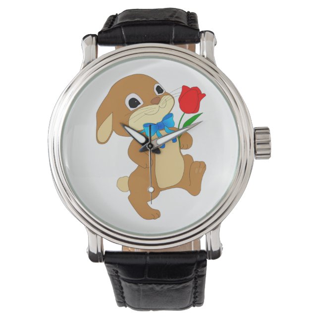 KANIN I KÄRLEK ARMBANDSUR (Framsida)