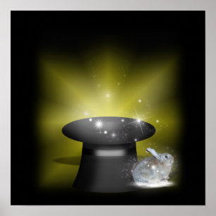 Kanin i Magic Hat Poster