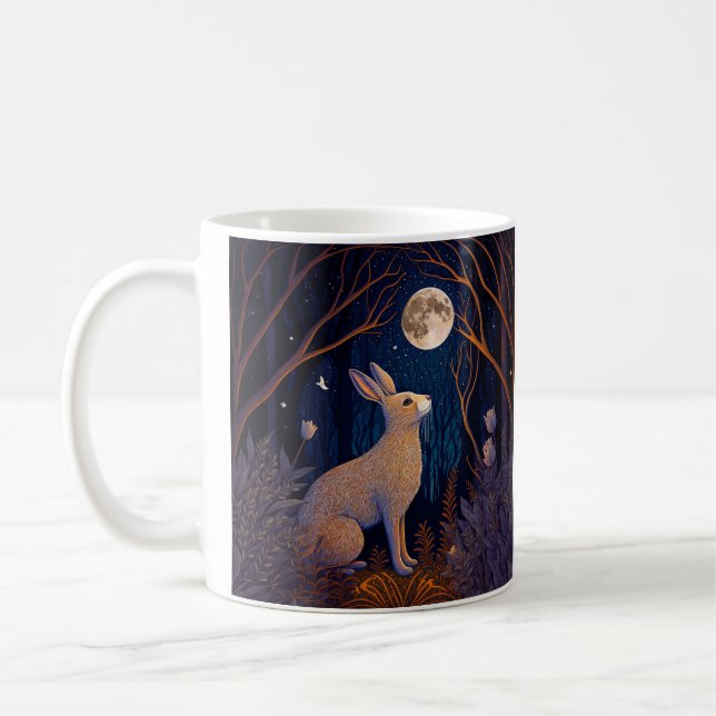 Kanin i Moonlight Kaffemugg (Vänster)