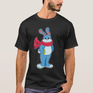 Kanin i vinter med Scarf T Shirt
