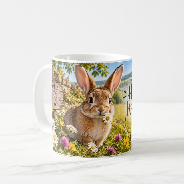 Kanin Idag Glad Idag Mugg (Framsida vänster)