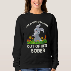 Kanin Jag Kommer Hoppa Ut Nyktra Återhämtnings Jub T Shirt