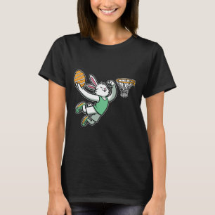 Kanin Kanin Lekar Dunkande Sketll Ägg Påsk Dun T Shirt