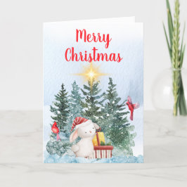 Kanin & Kardinaler Helgkort