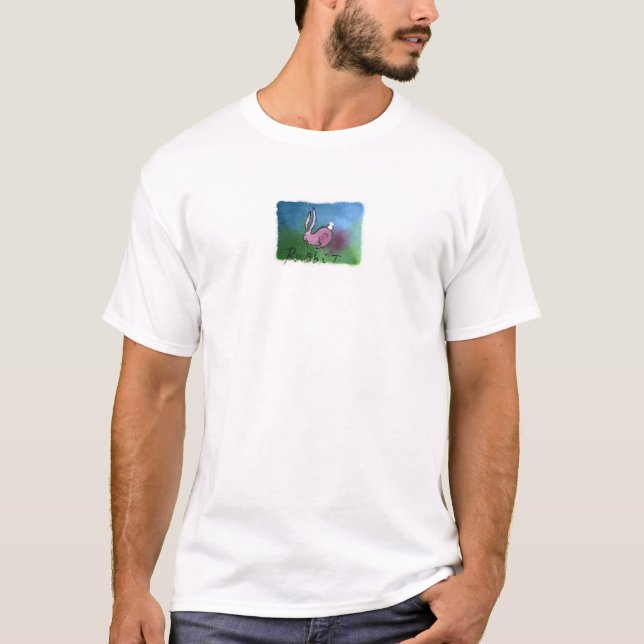 Kanin - kinesen undertecknar t shirt (Framsida)