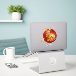 Kanin Kinesisk Zodiac Horoskop Stjärntecken Klistermärken