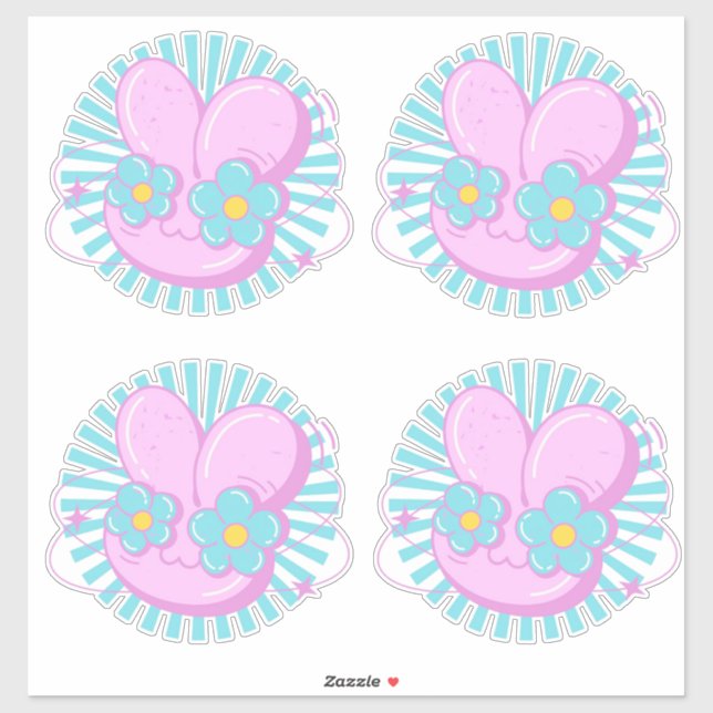 Kanin Klistermärken (Ark)