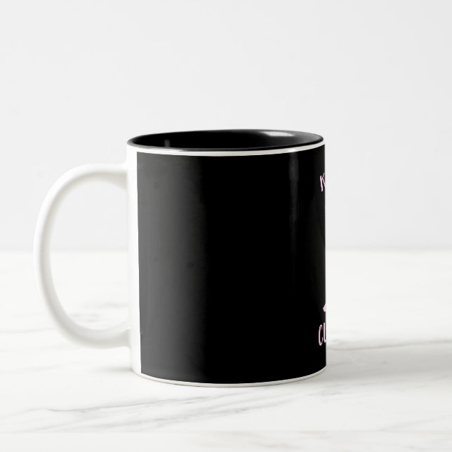 Kanin Kung av finhet Två-Tonad Mugg (Vänster)