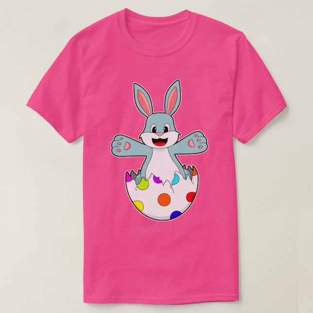 Kanin med ägg 2 t shirt (Design framsida)