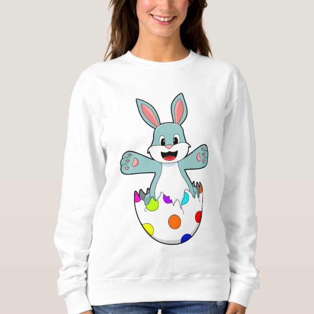 Kanin med ägg t shirt (Framsida)