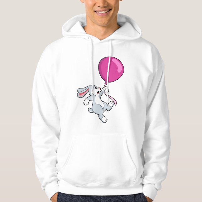 Kanin med Balloon Hoodie (Framsida)
