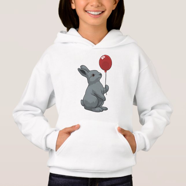Kanin med Balloon T Shirt (Framsida)
