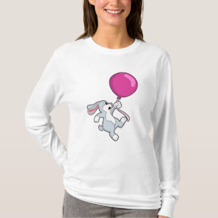 Kanin med Balloon T Shirt