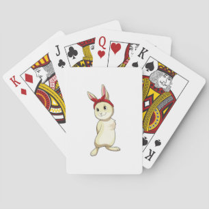 Kanin med Bandana Casinokort