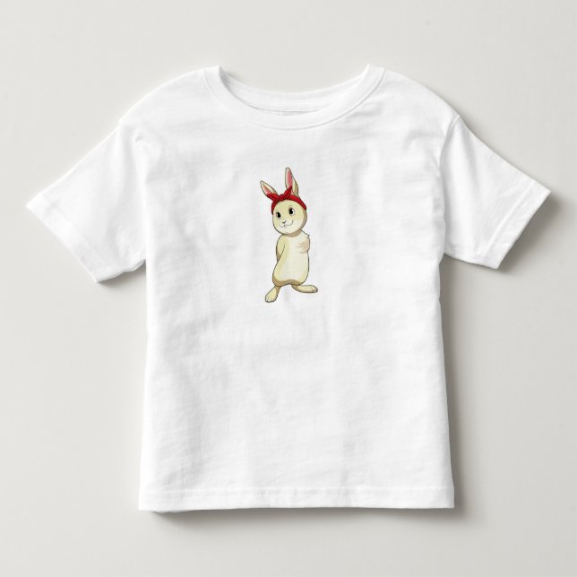 Kanin med Bandana T Shirt (Framsida)