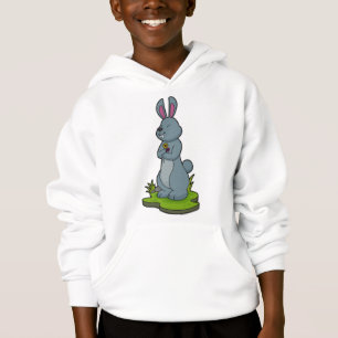 Kanin med blommor t shirt