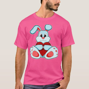 Kanin med hjärta 1 t shirt