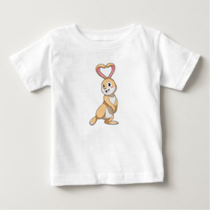 Kanin med hjärta t shirt