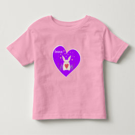 Kanin med Hjärtan T-Shirt