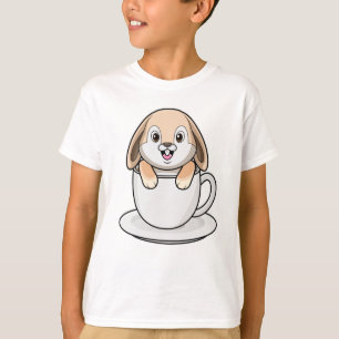 Kanin med kaffe Kopp T Shirt