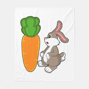 Kanin med morot (2).PNG Fleecefilt