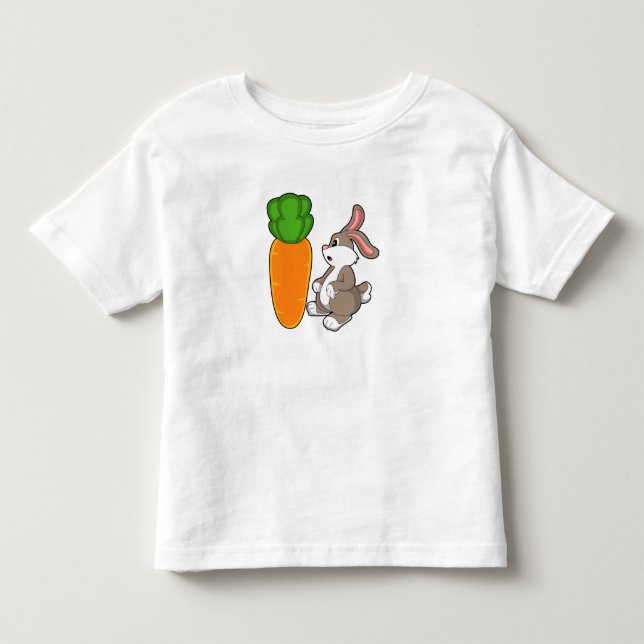 Kanin med morot (2).PNG T Shirt (Framsida)