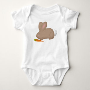 Kanin med morot Baby-bodysuit T Shirt