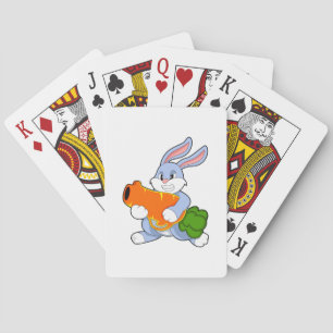 Kanin med morot casinokort