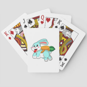 Kanin med morot som Rocket Casinokort
