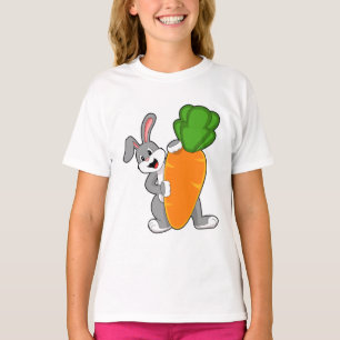 Kanin med morot t shirt