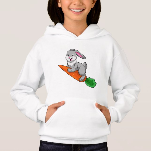 Kanin med morot t shirt (Framsida)