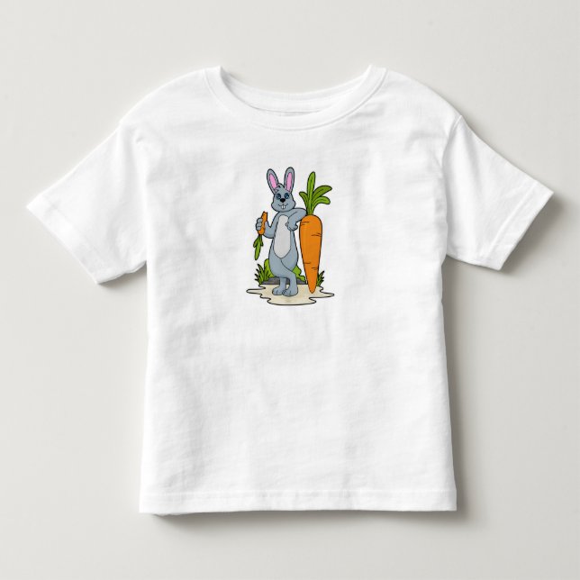 Kanin med morot t shirt (Framsida)