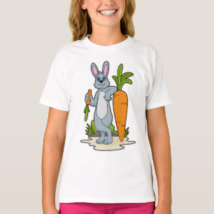 Kanin med morot t shirt
