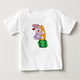 Kanin med morot t shirt