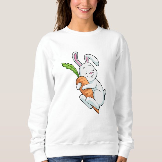 Kanin med morot t shirt (Framsida)