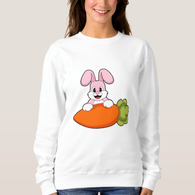 Kanin med morot t shirt (Framsida)