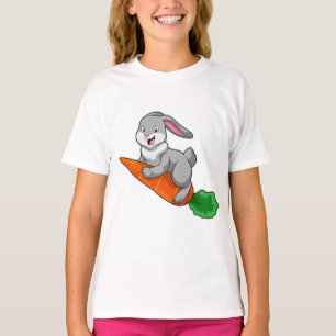 Kanin med morot t shirt