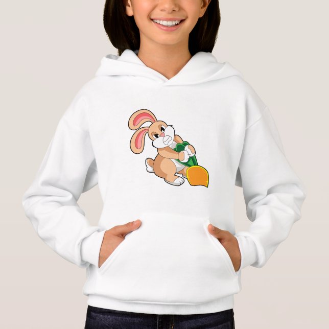 Kanin med morot t shirt (Framsida)