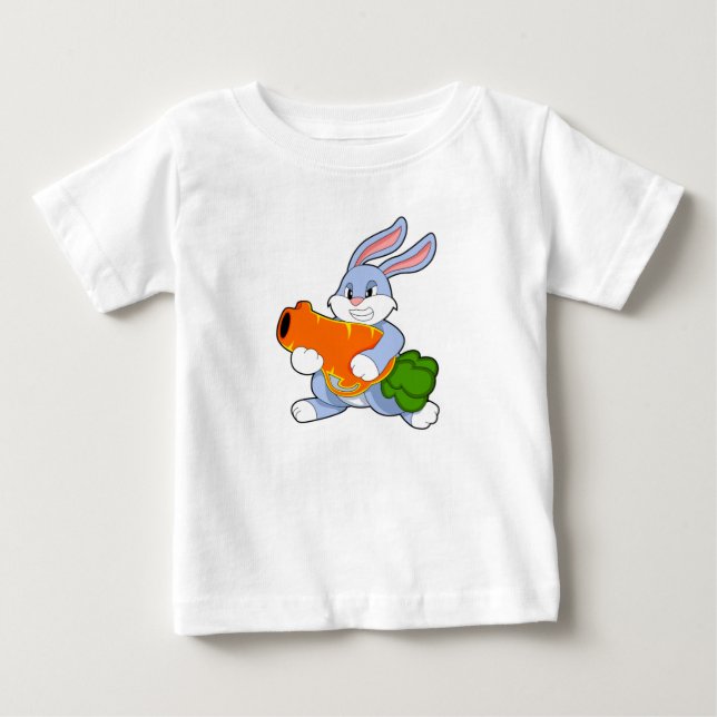 Kanin med morot t shirt (Framsida)