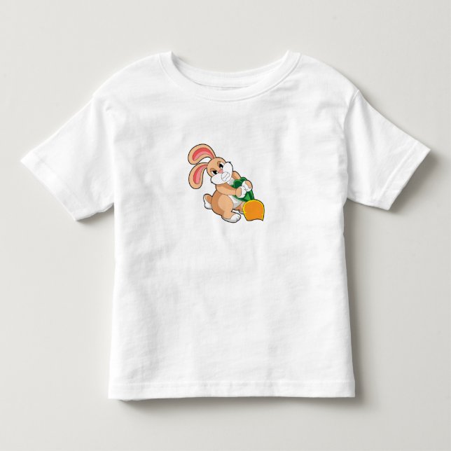 Kanin med morot t shirt (Framsida)