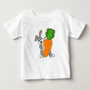 Kanin med morot t shirt
