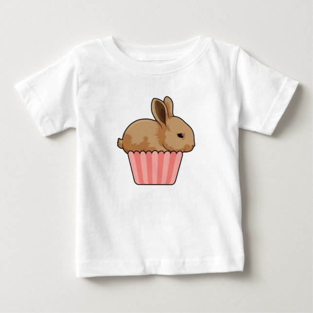 Kanin med Muffin T Shirt (Framsida)