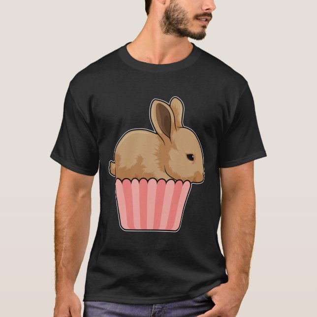 Kanin med Muffin T Shirt (Framsida)