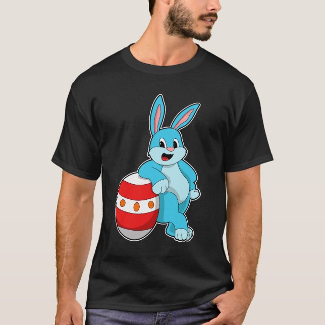 Kanin med Påskägg T Shirt (Framsida)