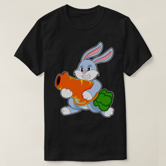 Kanin med rot 8 t shirt (Design framsida)